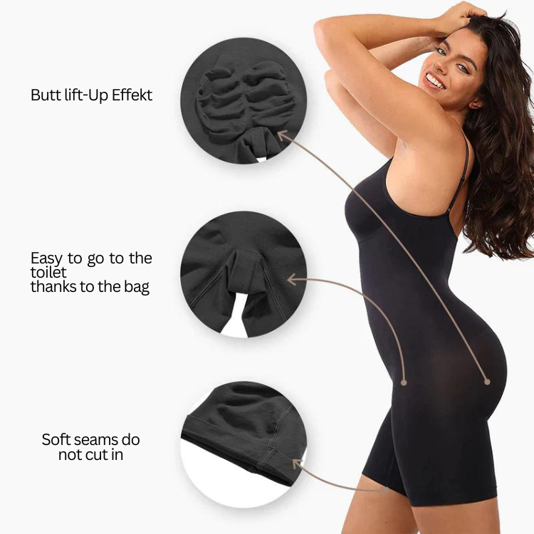 Full Bodysuit sculpting with pants shapewear