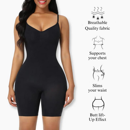 Full Bodysuit sculpting with pants shapewear