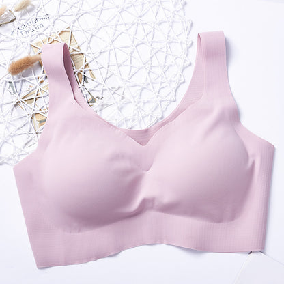 Lifting Wire-Free Antibacterial Jelly Bra