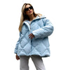 Chic Diamond Lattice Cotton Jacket