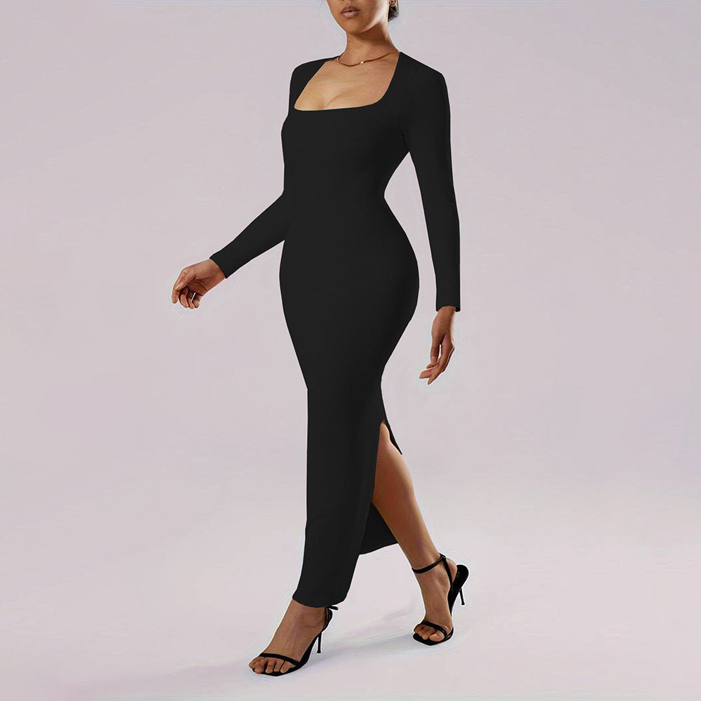 Dress Autumn And Winter Sheath Dress