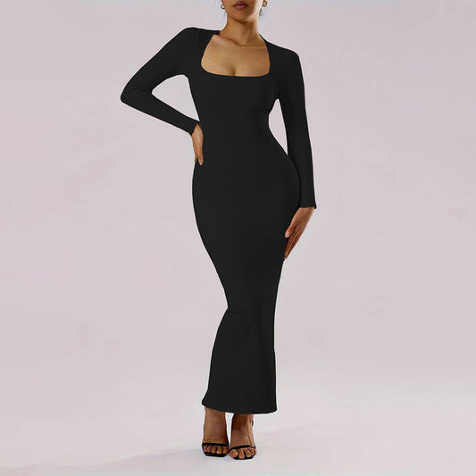 Dress Autumn And Winter Sheath Dress