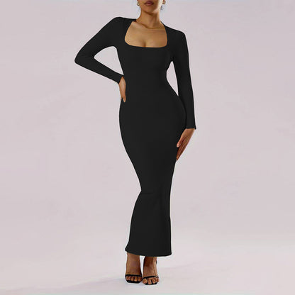 Dress Autumn And Winter Sheath Dress