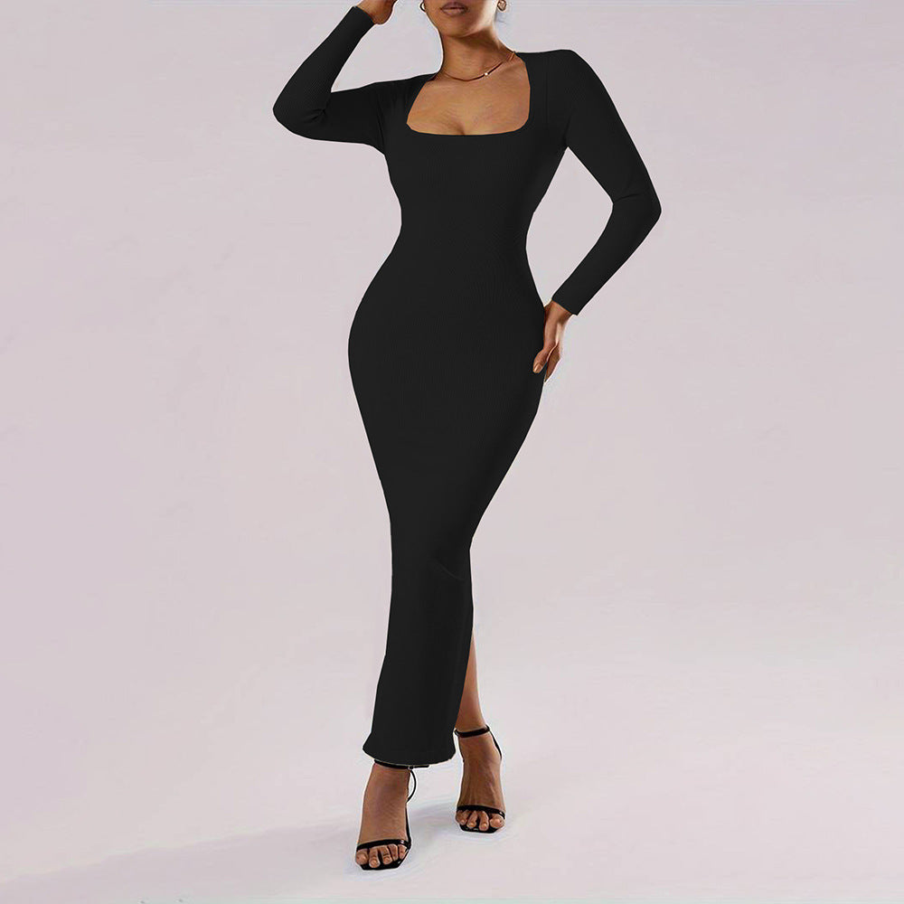 Dress Autumn And Winter Sheath Dress