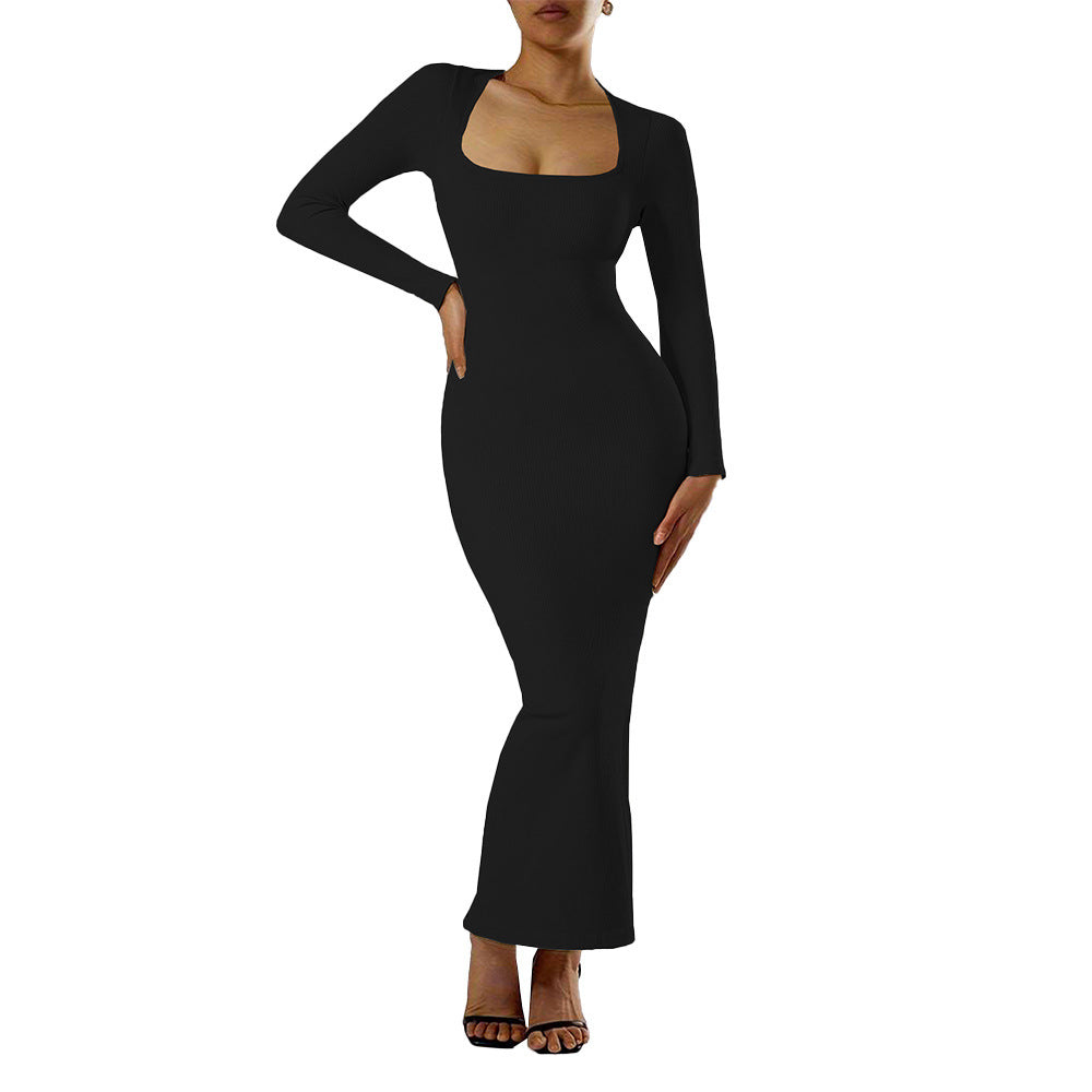 Dress Autumn And Winter Sheath Dress