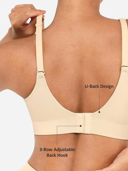Black seamless push-up bra for women – size 34B High-waist maternity leggings with belly support – grey Adjustable summer straw hat with ribbon for women