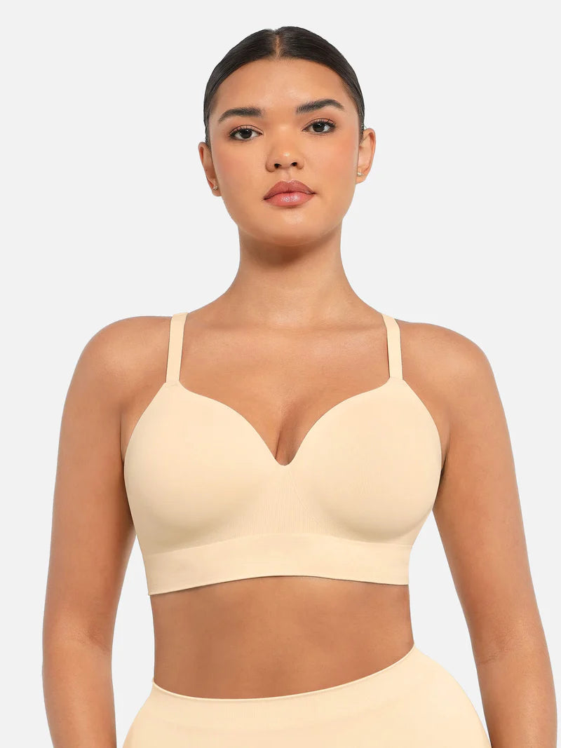 Black seamless push-up bra for women – size 34B High-waist maternity leggings with belly support – grey Adjustable summer straw hat with ribbon for women